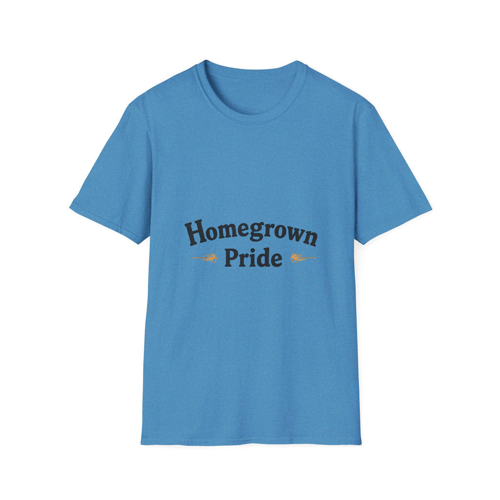 Homegrown Pride T-Shirt Soft Cotton Unisex Tee for Gardeners