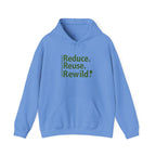 Eco-Friendly Hooded Unisex Cotton-Poly Blend