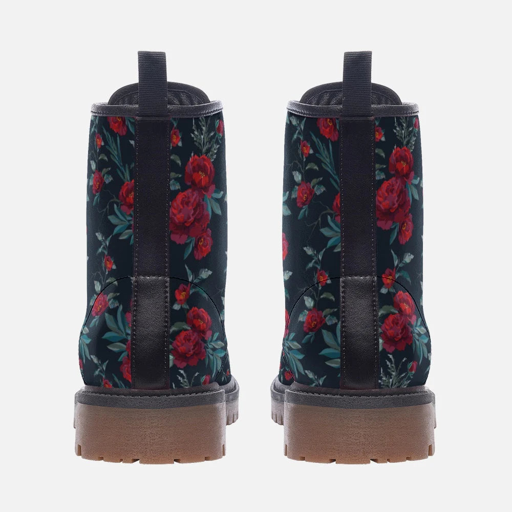 All The Roses Vegan Leather Boots