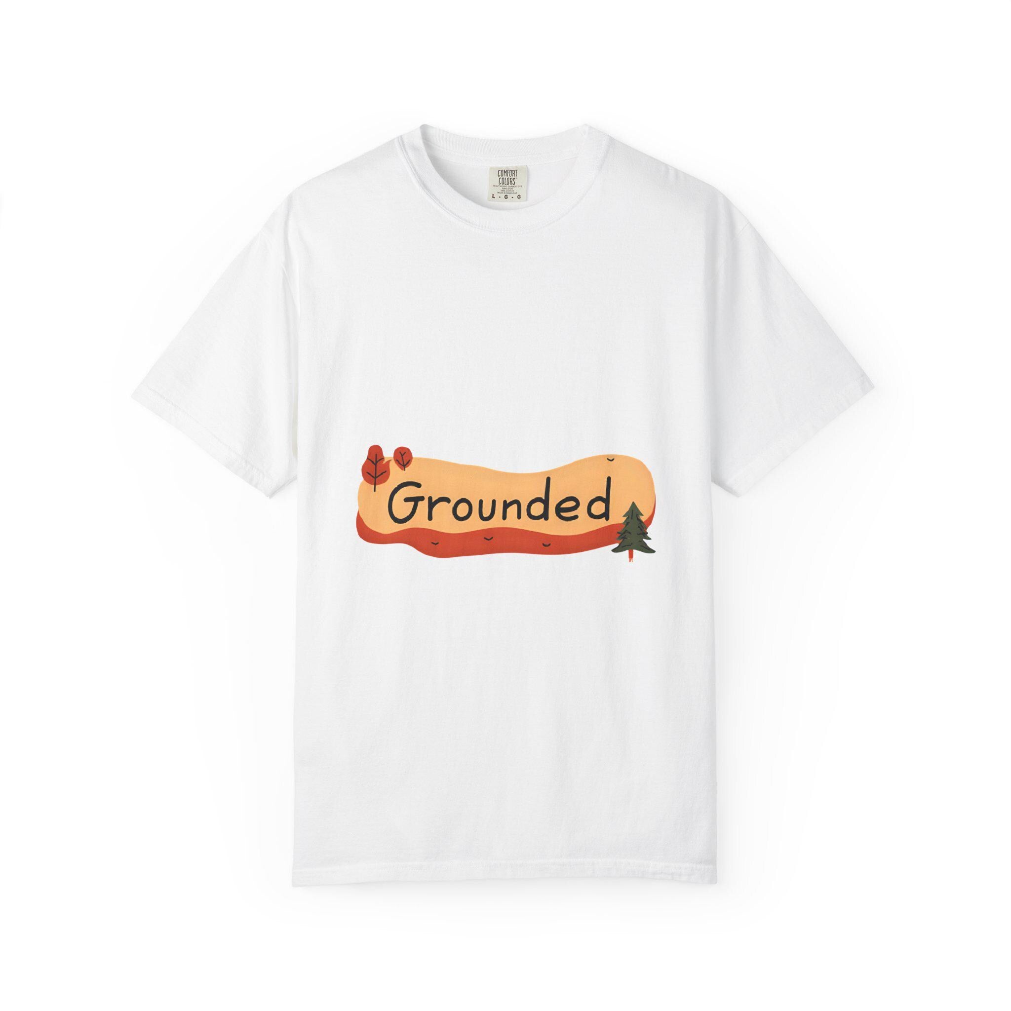 Grounded Nature T-Shirt Garment-Dyed Ring-Spun Cotton Tee