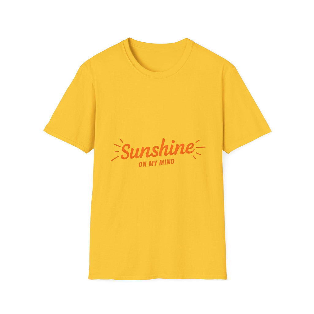 Sunshine On My Mind T-Shirt Summer Vibes Graphic Tee