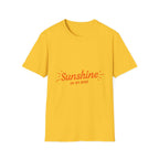 Sunshine On My Mind T-Shirt Summer Vibes Graphic Tee