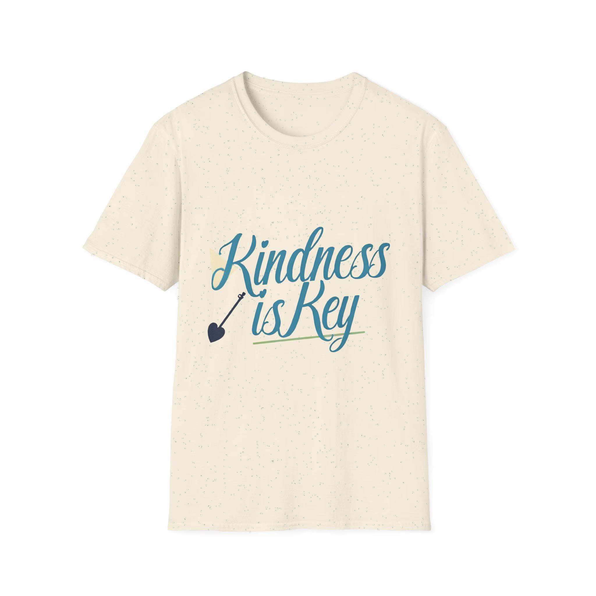 Kindness is Key T-Shirt Inspirational Unisex Softstyle Tee