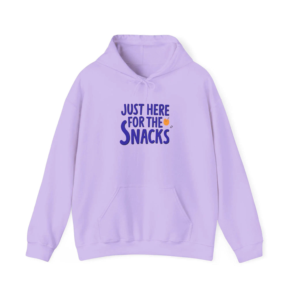 Just Here for the Snacks Hoodie Unisex Food Lover