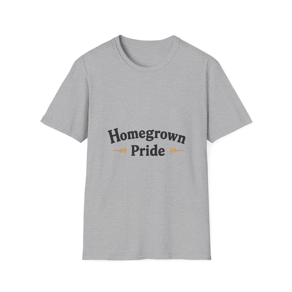 Homegrown Pride T-Shirt Soft Cotton Unisex Tee for Gardeners