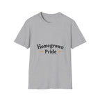 Homegrown Pride T-Shirt Soft Cotton Unisex Tee for Gardeners
