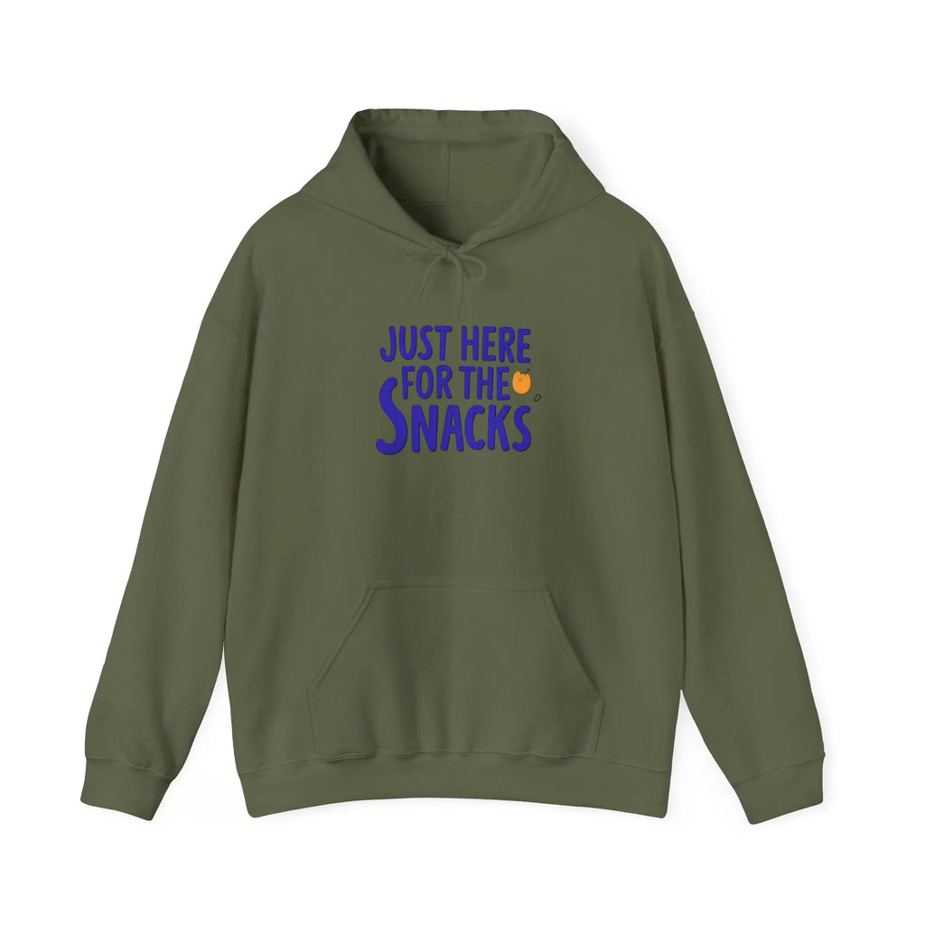 Just Here for the Snacks Hoodie Unisex Food Lover
