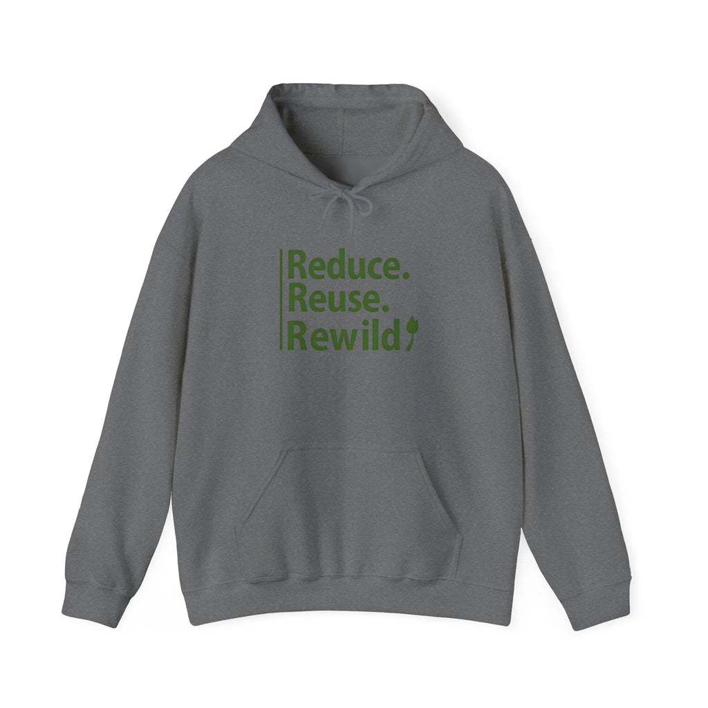 Eco-Friendly Hooded Unisex Cotton-Poly Blend