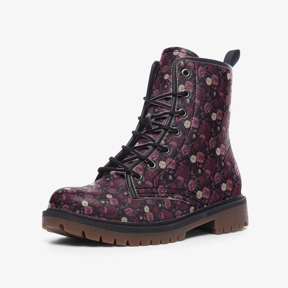 Violet Rose Vegan Leather Boots