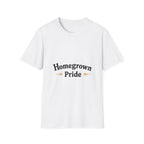 Homegrown Pride T-Shirt Soft Cotton Unisex Tee for Gardeners