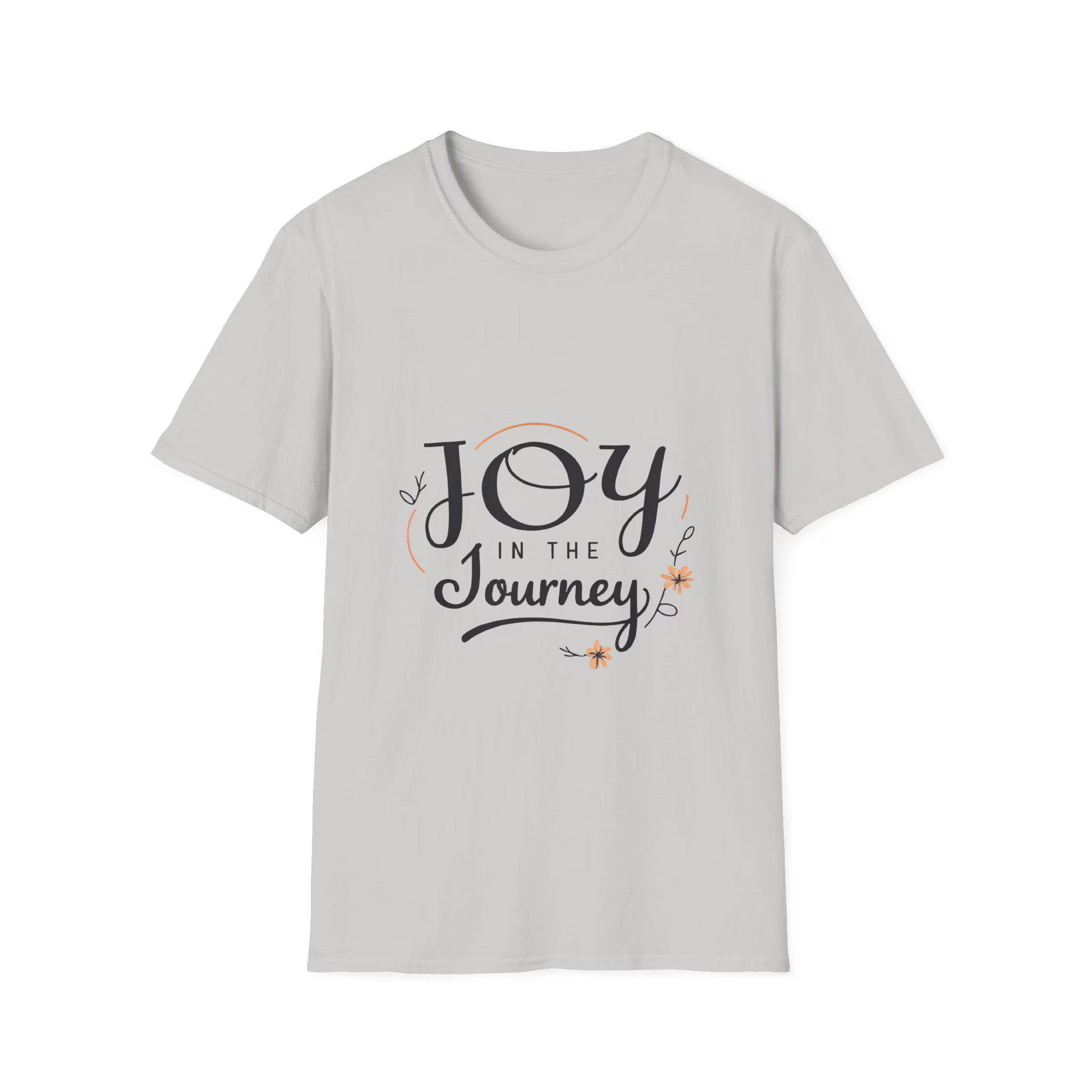 Joyful Journey Unisex T-Shirt Inspirational Ring-Spun Cotton Tee