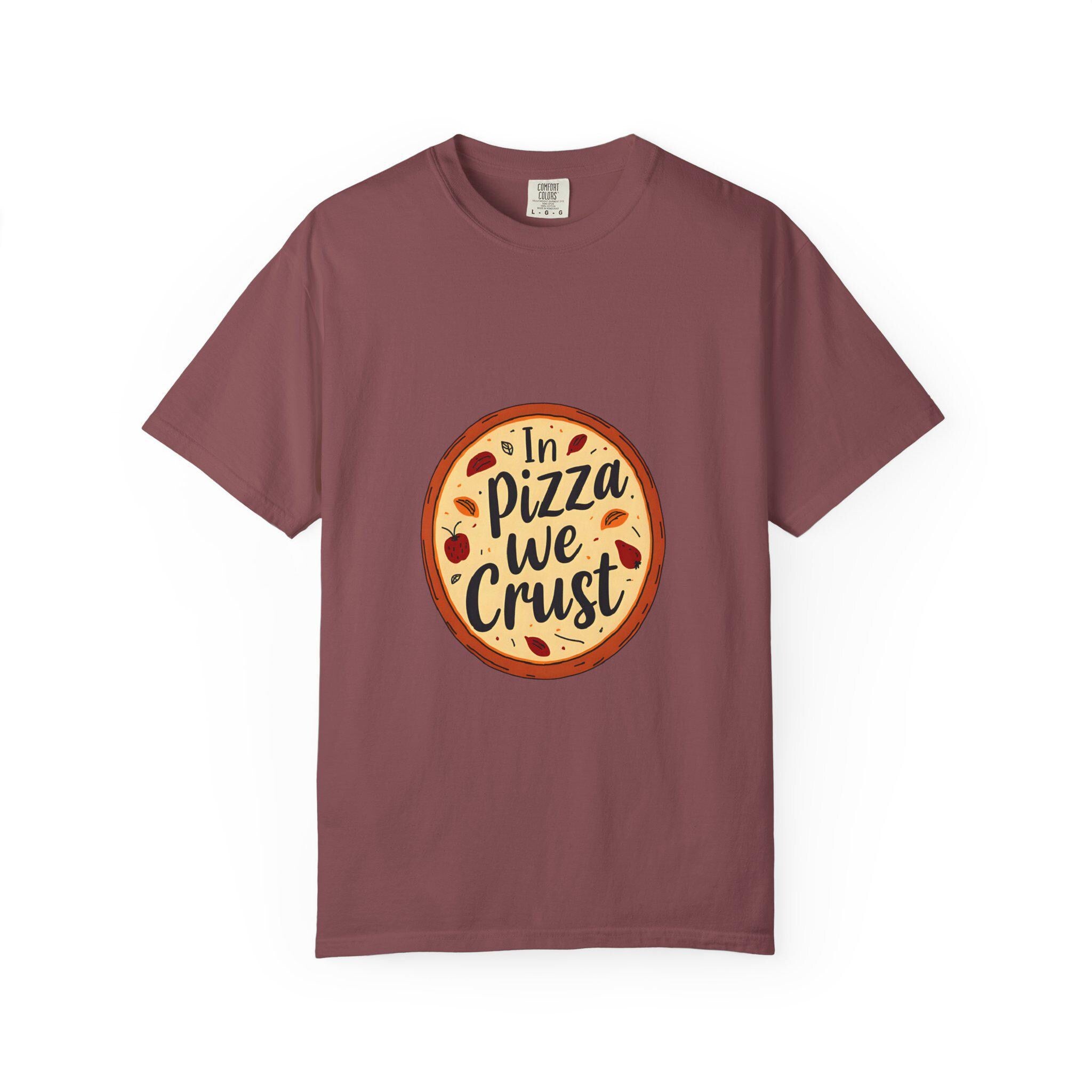 Pizza Lover Unisex T-Shirt Garment-Dyed Comfort Colors Tee
