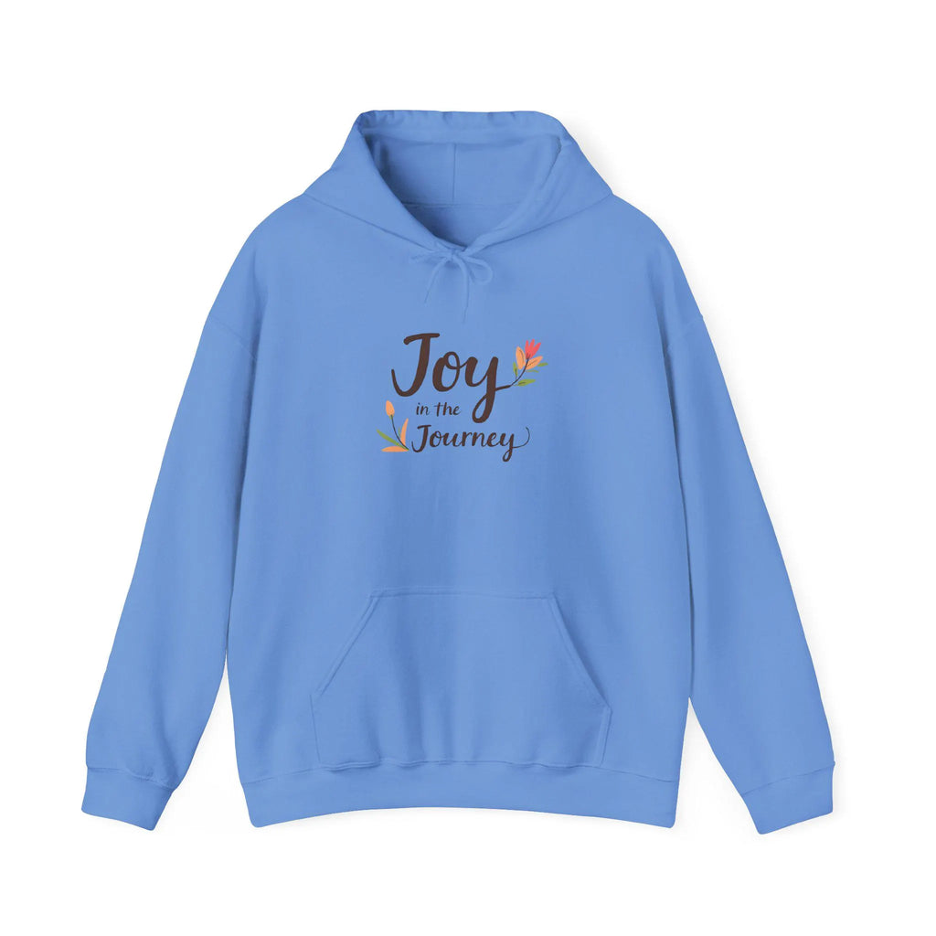 Joy in the Journey Hooded Cozy Unisex Cotton-Blend Hoodie