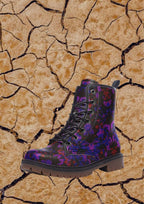 Violet Dream Vegan Leather Boots