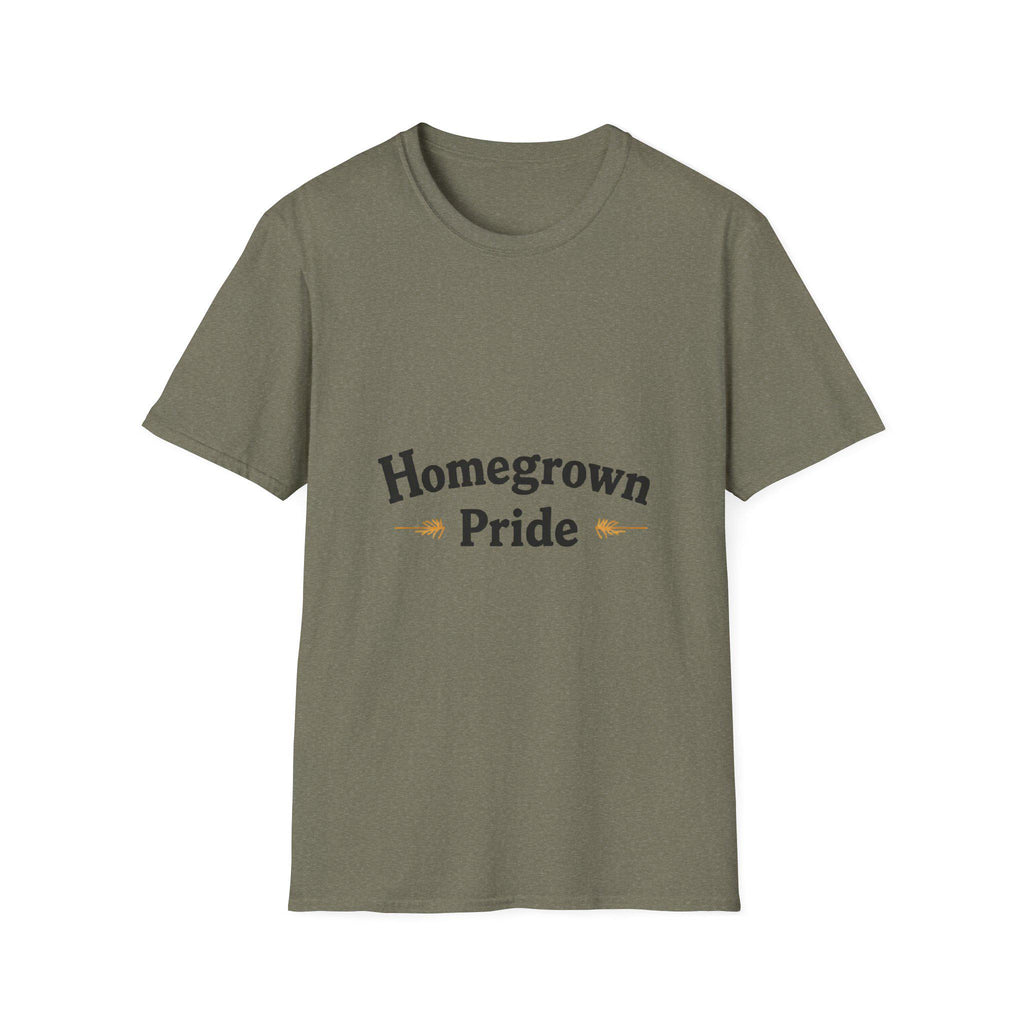 Homegrown Pride T-Shirt Soft Cotton Unisex Tee for Gardeners