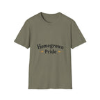 Homegrown Pride T-Shirt Soft Cotton Unisex Tee for Gardeners