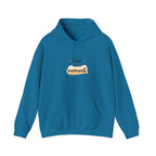 Cozy Unisex Hoodie Live in the Moment - Cotton/Polyester Blend