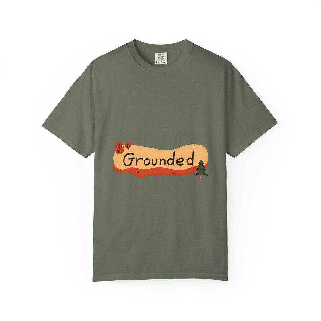 Grounded Nature T-Shirt Garment-Dyed Ring-Spun Cotton Tee