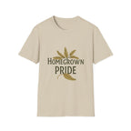Homegrown Pride T-Shirt Soft Ring-Spun Cotton, Eco-Friendly Tee