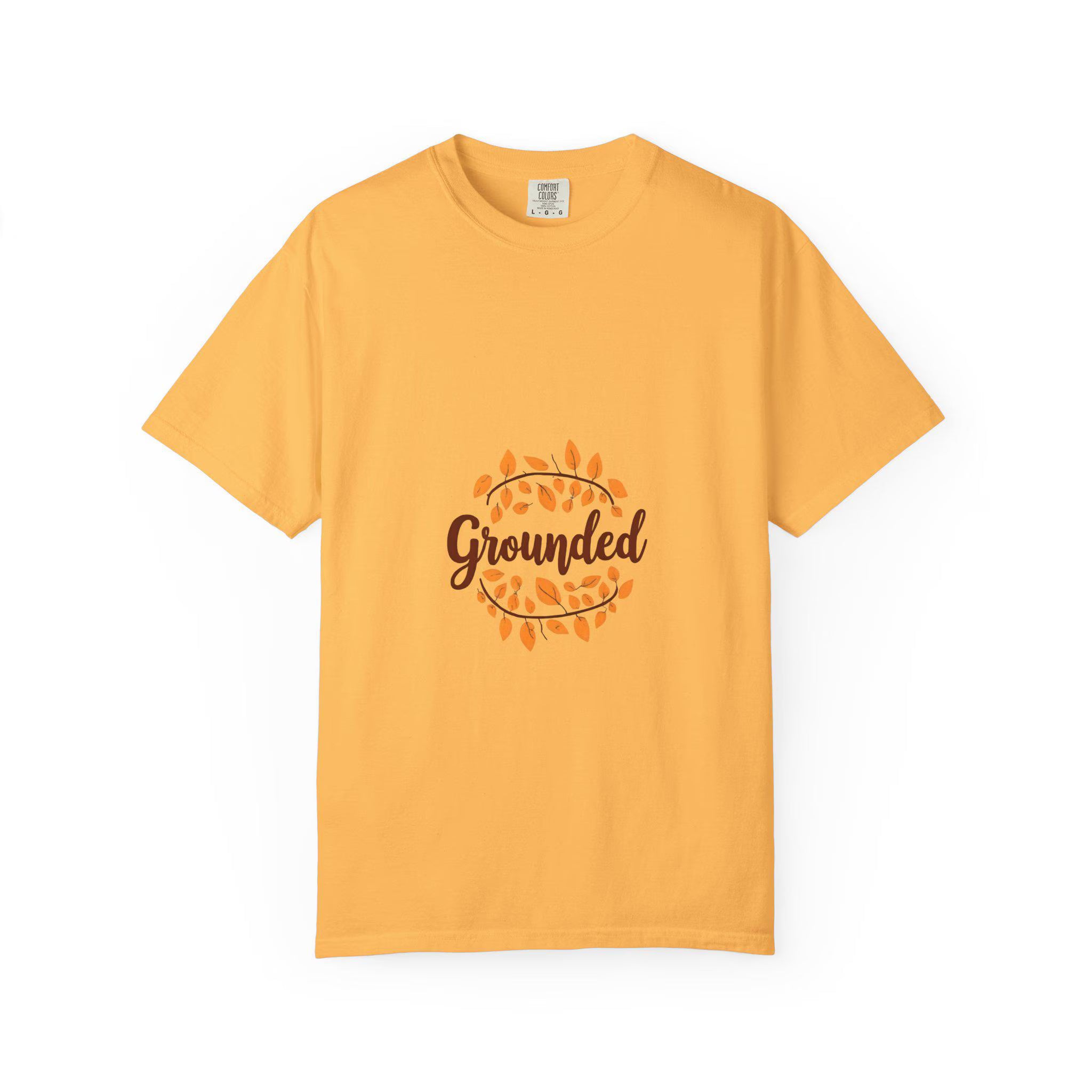 Grounded Garment-Dyed T-Shirt Unisex Cozy Fall Vibe