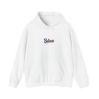 Inspirational "Believe" Hoodie Unisex Cotton-Poly Blend