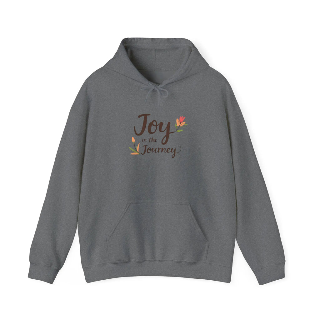 Joy in the Journey Hooded Cozy Unisex Cotton-Blend Hoodie