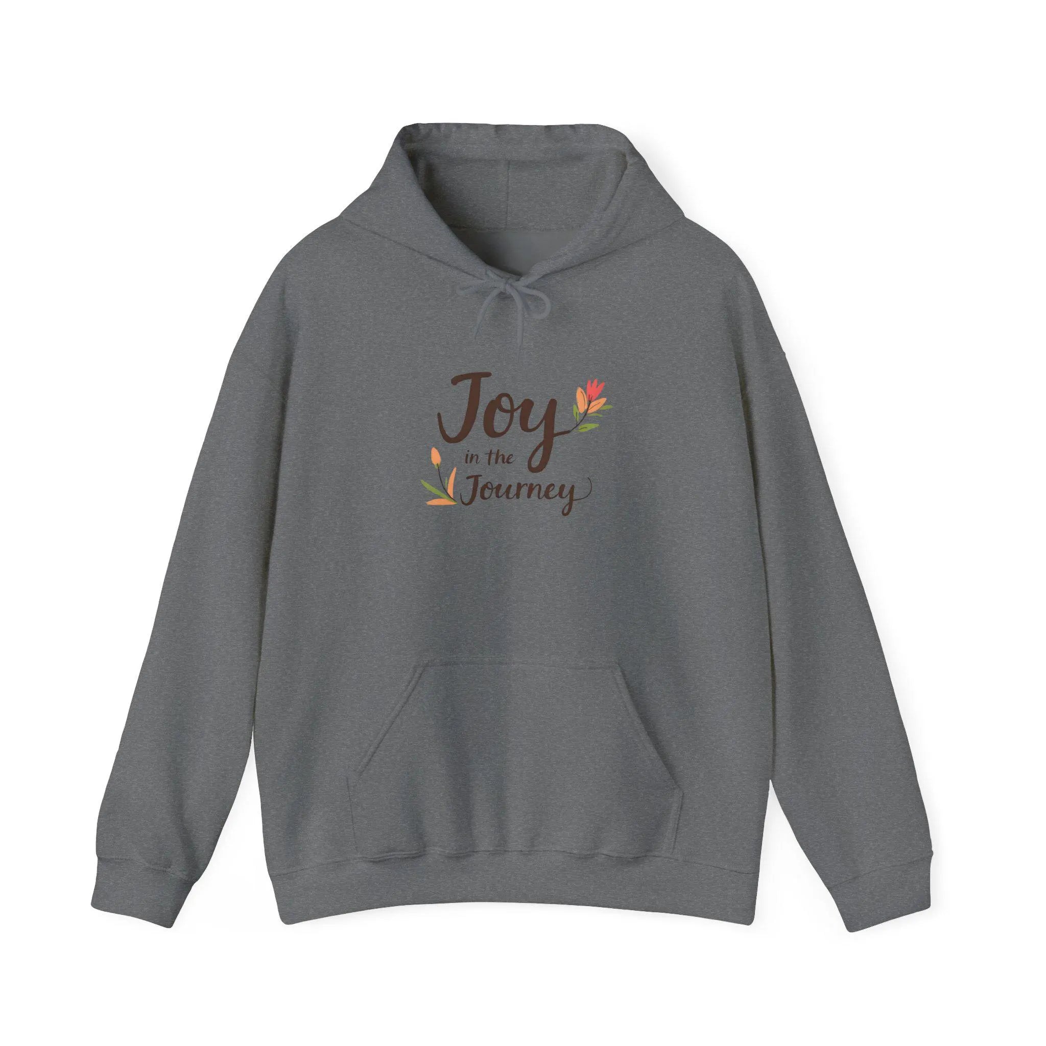 Joy in the Journey Hooded Cozy Unisex Cotton-Blend Hoodie