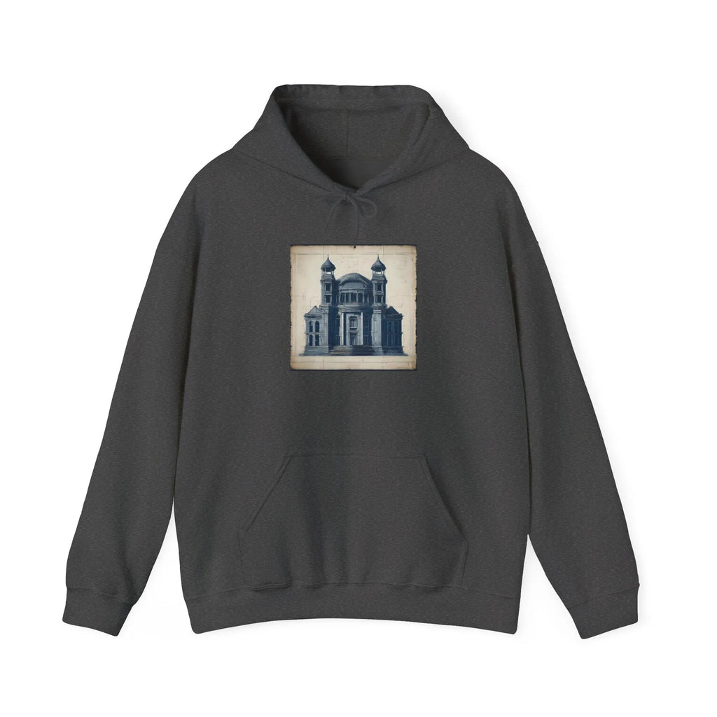 Vintage Architecture Hoodie Unisex Streetwear