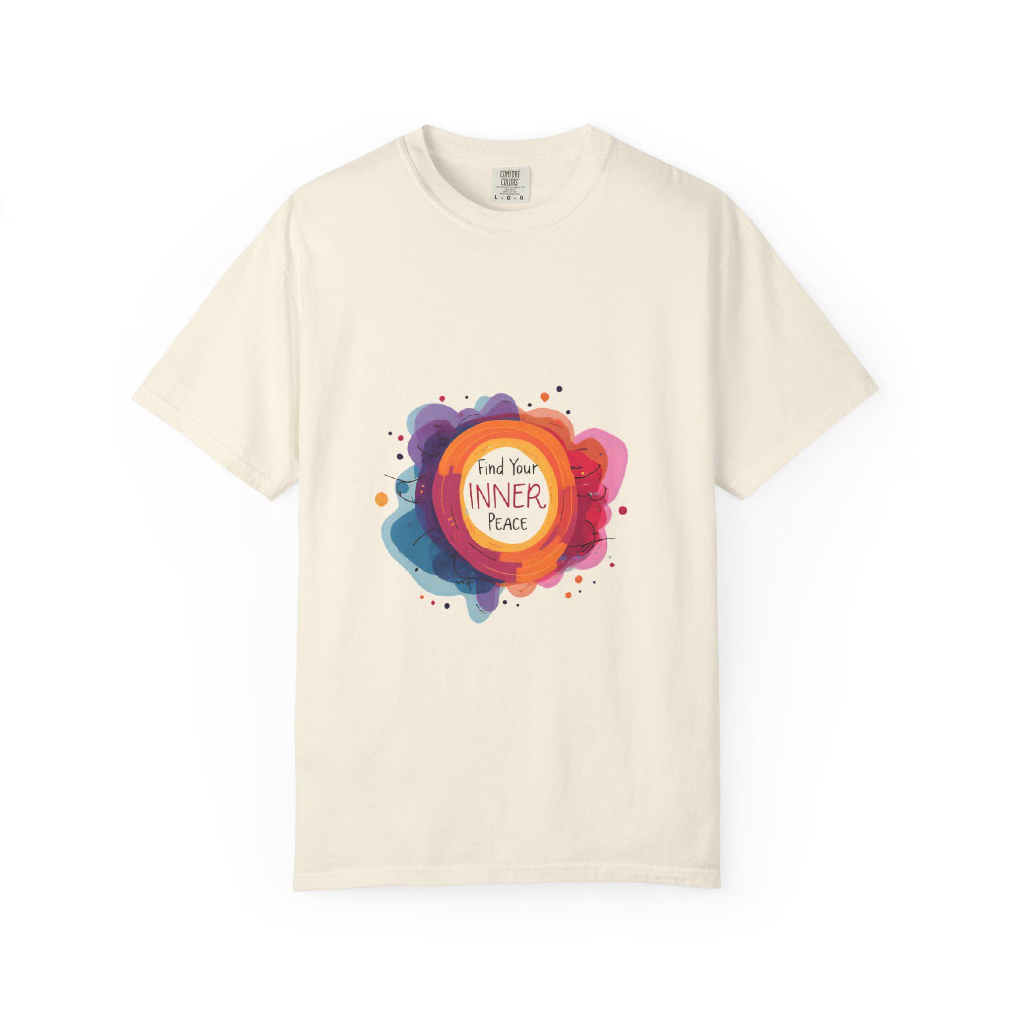 Find Your Inner Peace T-Shirt Unisex Garment-Dyed Comfort Colors Tee