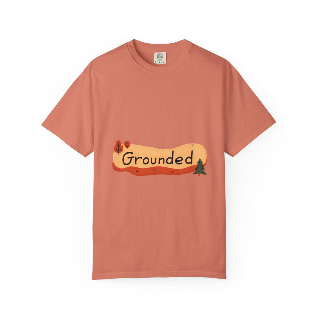 Grounded Nature T-Shirt Garment-Dyed Ring-Spun Cotton Tee