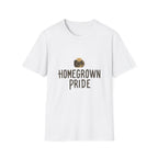 Homegrown Pride T-Shirt Soft Ring-Spun Cotton Tee, Gift for Gardeners