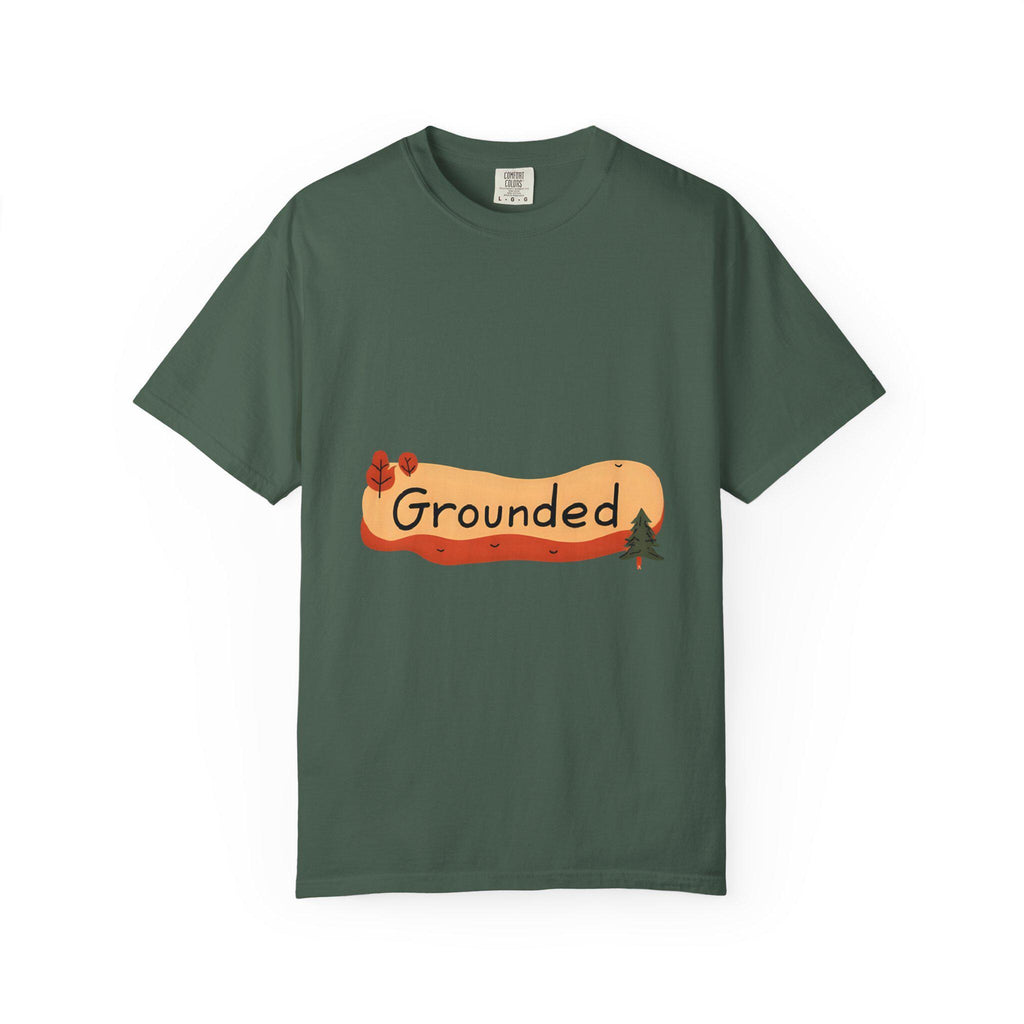 Grounded Nature T-Shirt Garment-Dyed Ring-Spun Cotton Tee