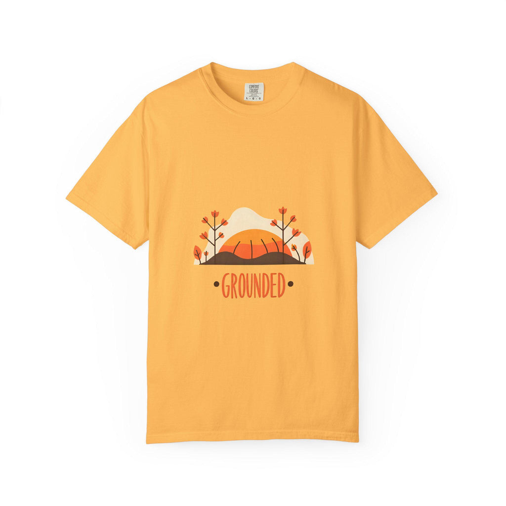Grounded Garment-Dyed T-Shirt Unisex Eco-Friendly Tee for Nature Lovers