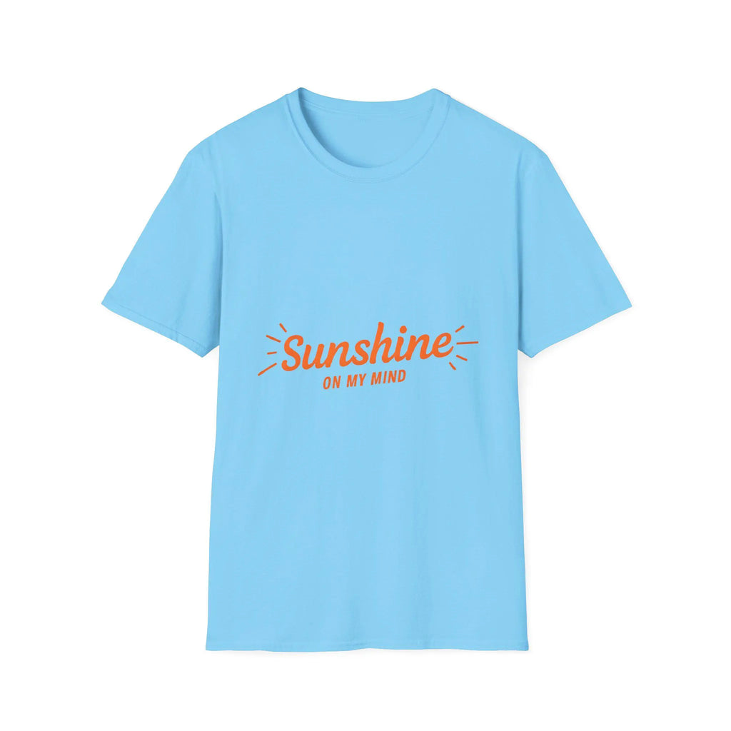 Sunshine On My Mind T-Shirt Summer Vibes Graphic Tee
