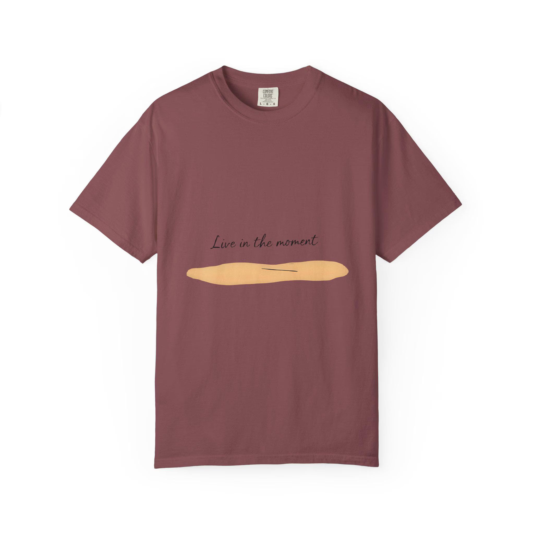 Live in the Moment T-Shirt Unisex Garment-Dyed US Cotton Tee