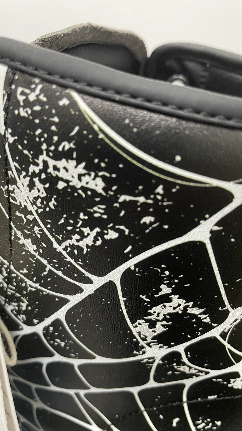 Gone Goth Red Vegan Leather Boots