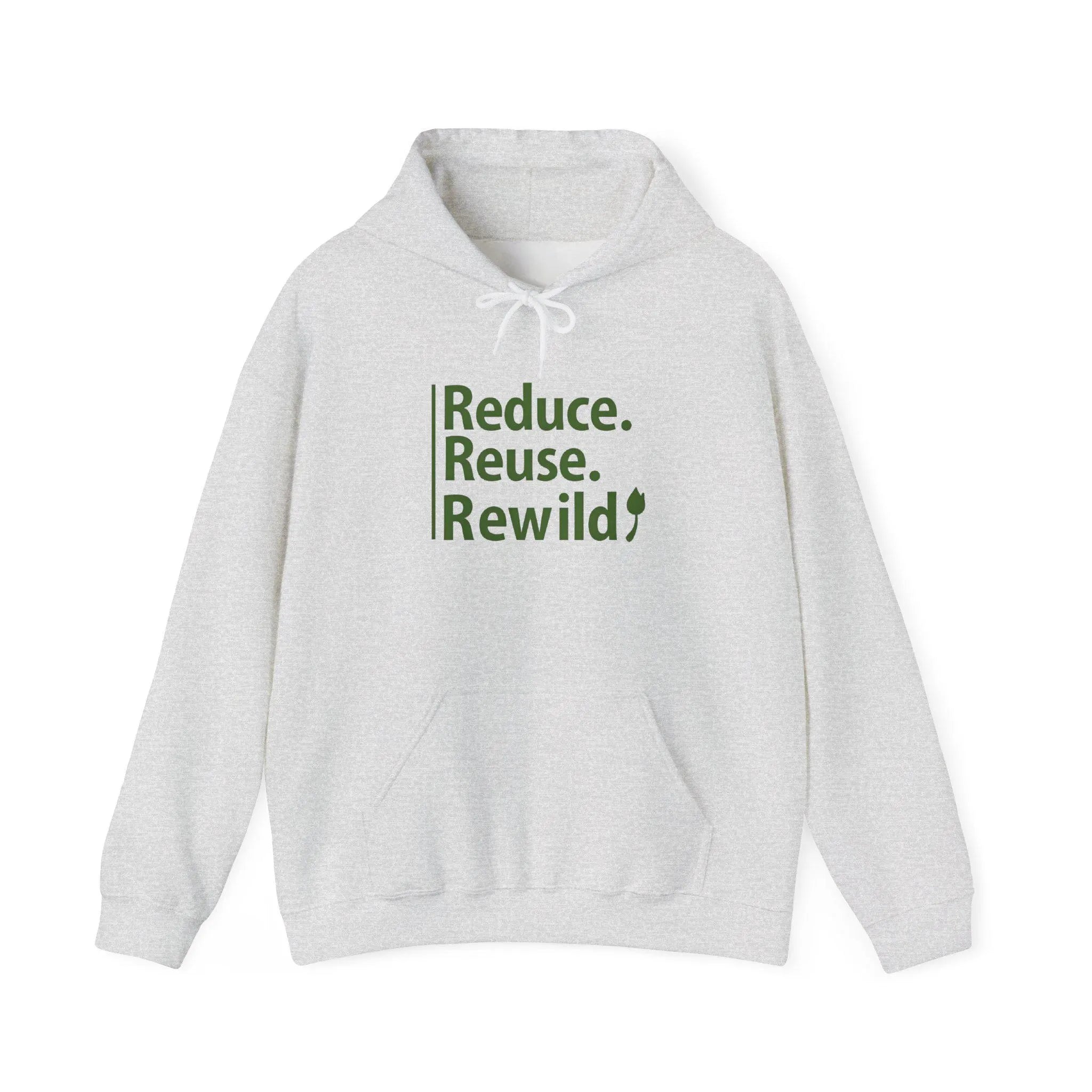 Eco-Friendly Hooded Unisex Cotton-Poly Blend