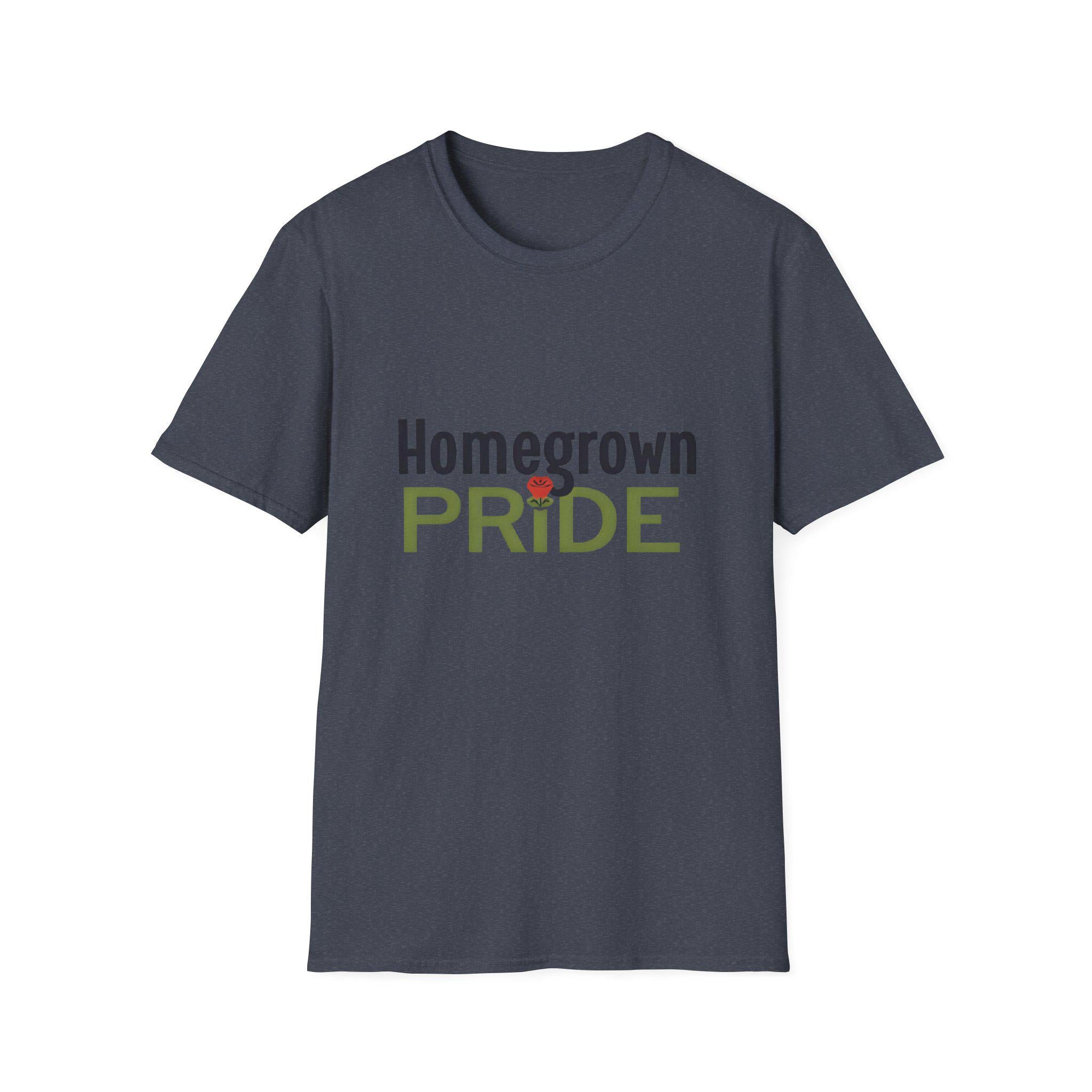 Homegrown Pride Unisex T-Shirt Soft Cotton Comfort Tee