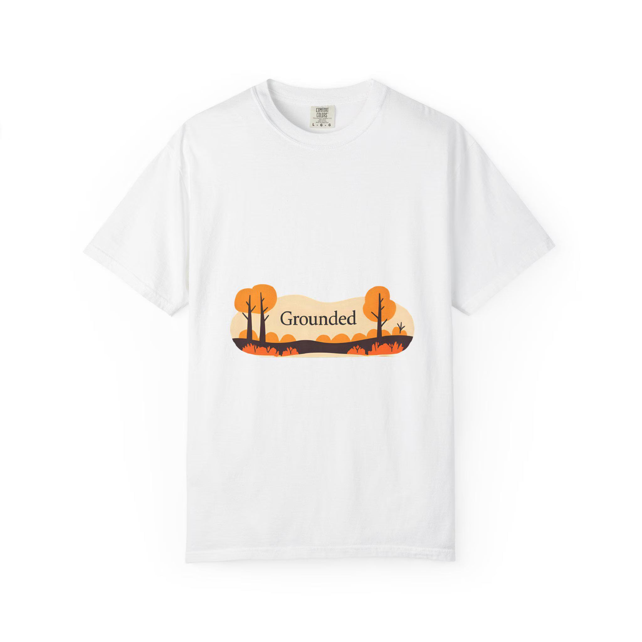 Boho Earthy Autumn Vibe T-Shirt, US Ring-Spun Cotton Gift, Sustainable Inspirational Tee