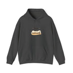 Cozy Unisex Hoodie Live in the Moment - Cotton/Polyester Blend