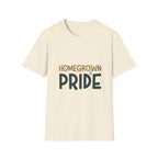 Homegrown Pride T-Shirt Softstyle Cotton Tee for Gardeners