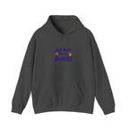 Funny Foodie Hoodie Just Here for the Snacks - Comfy Cotton Blend