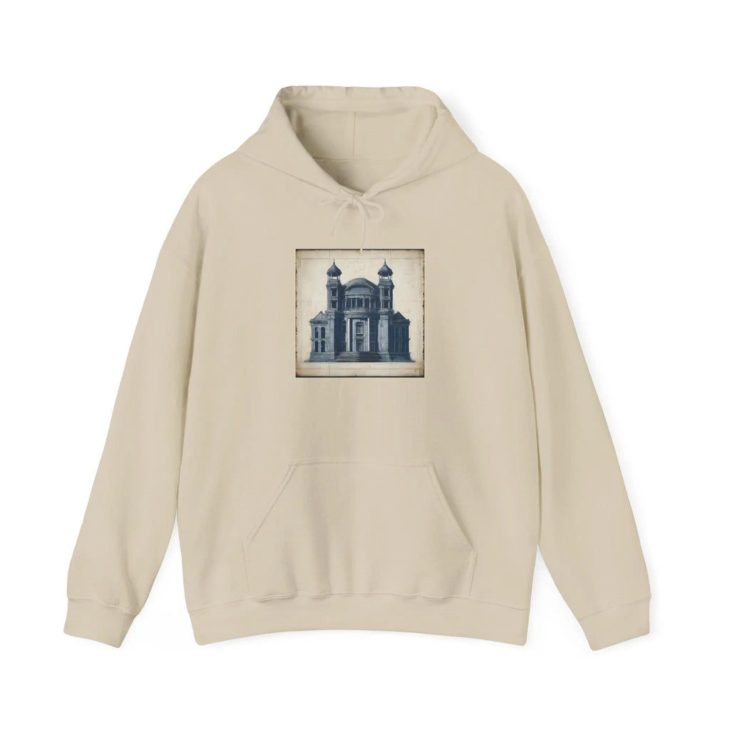 Vintage Architecture Hoodie Unisex Streetwear