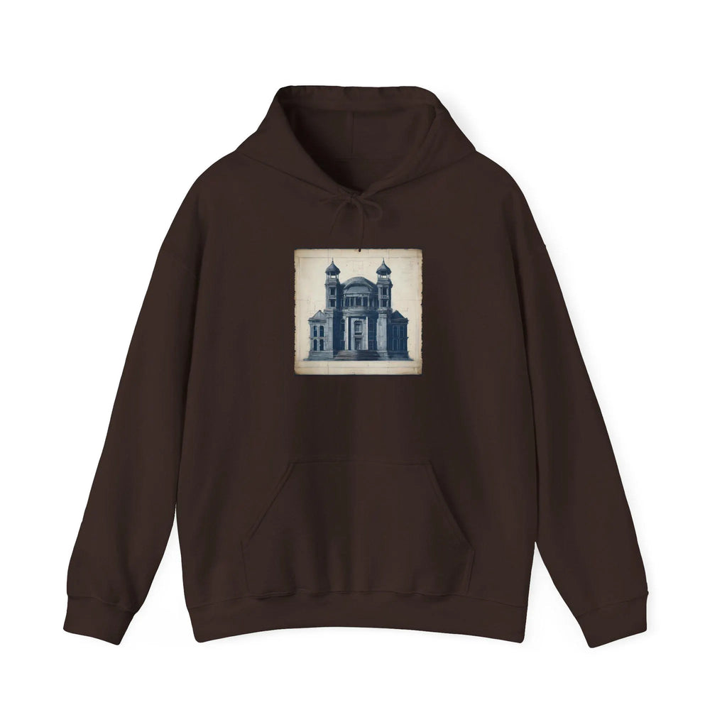 Vintage Architecture Hoodie Unisex Streetwear