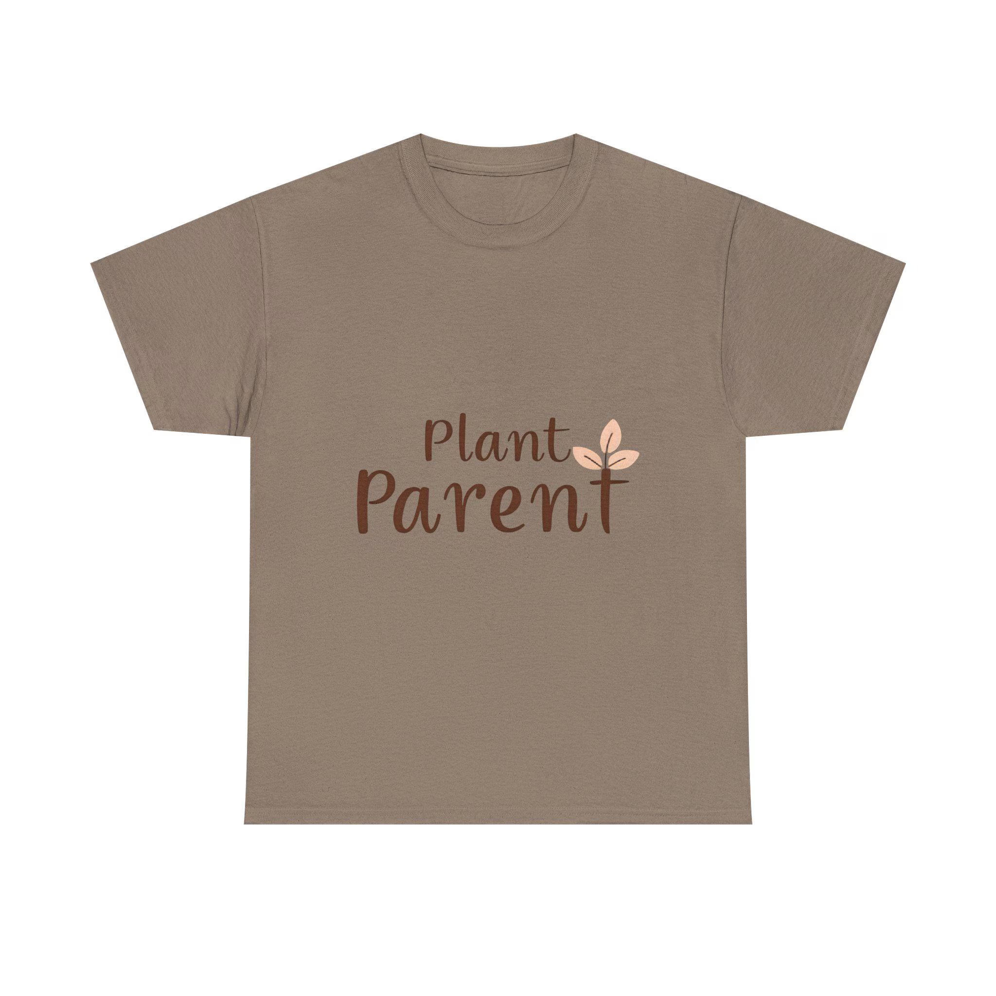 Plant Parent Unisex Cotton Tee Gift for Gardener, Nature Lover