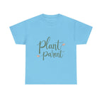 Plant Parent Heavy Cotton Tee Botanical Gift for Plant Lovers