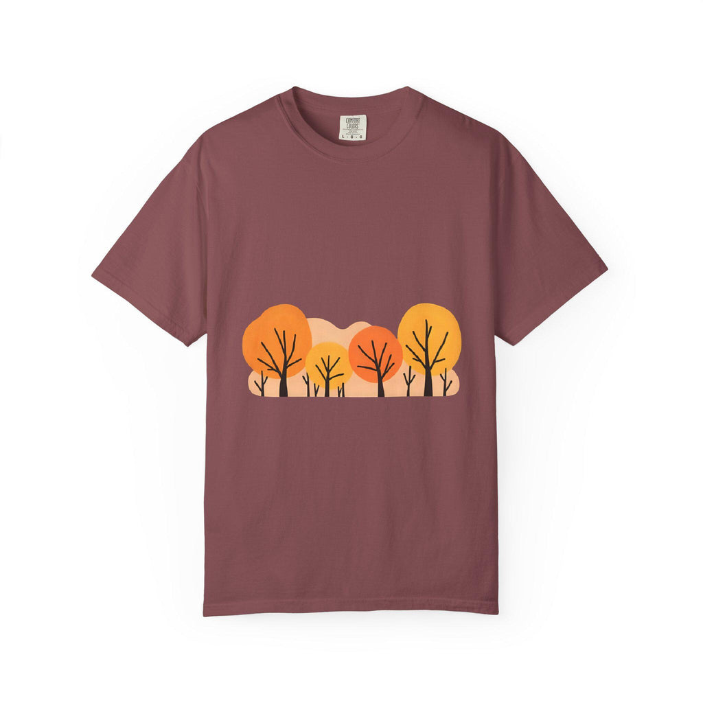Autumn Landscape T-Shirt Unisex Cozy Fall Graphic Tee