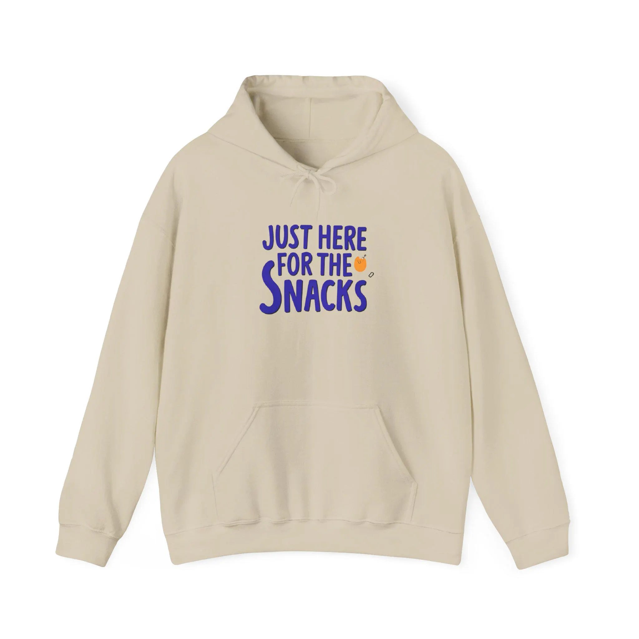 Just Here for the Snacks Hoodie Unisex Food Lover