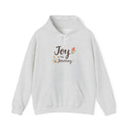 Joy in the Journey Hooded Cozy Unisex Cotton-Blend Hoodie