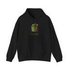 Whimsical Trash Can Hoodie Cozy Eco-Friendly Streetwear